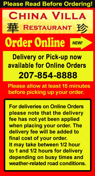 Online Ordering and Deliveries